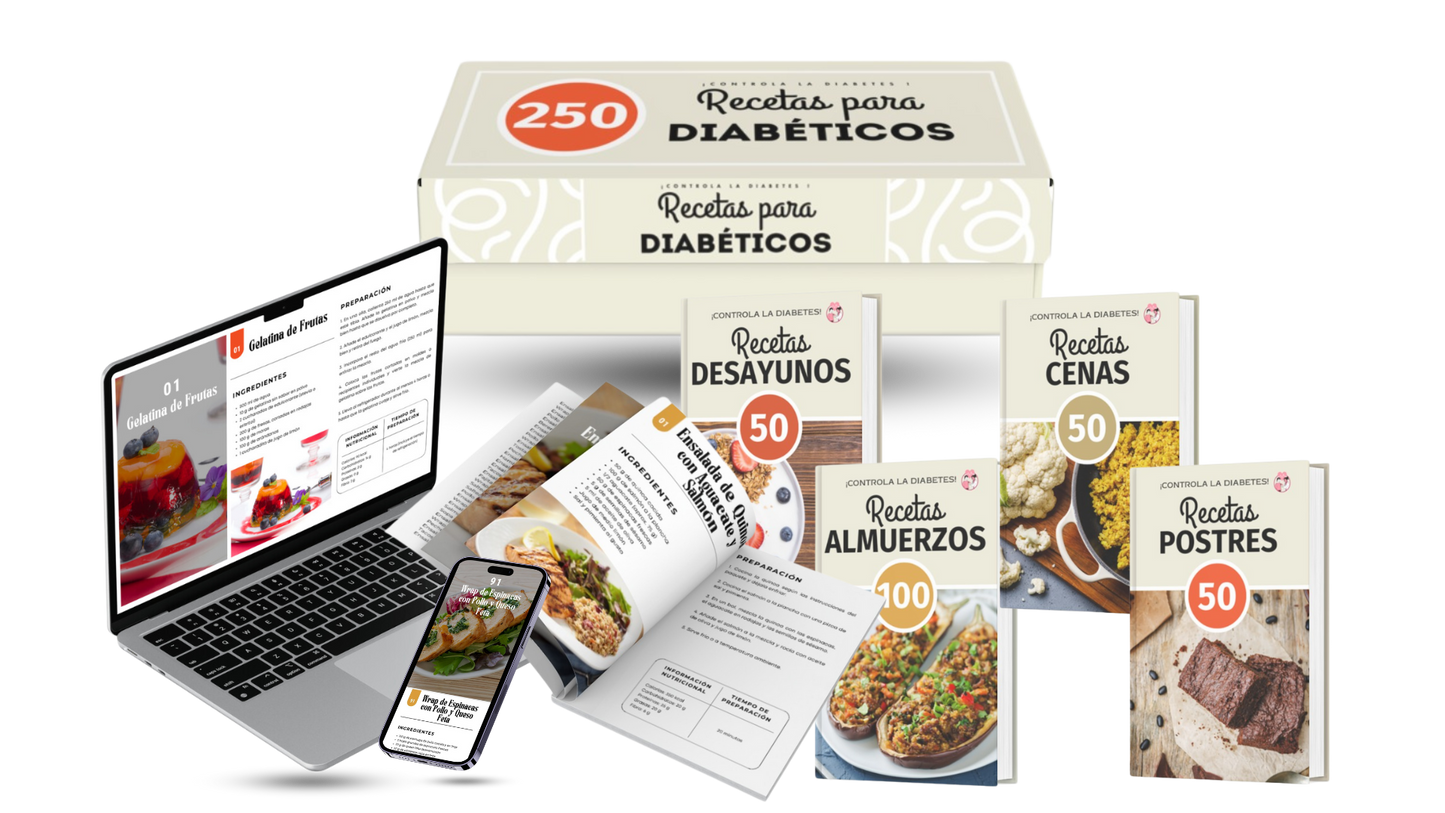 Mega Pack de Recetas para Diabéticos